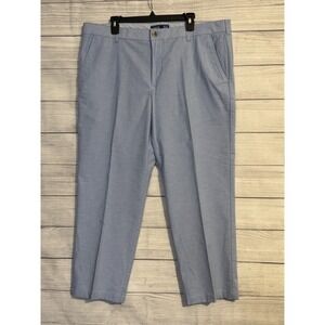 Izod Straight Leg Pants – Men's 40x30 – Blue Chambray Look